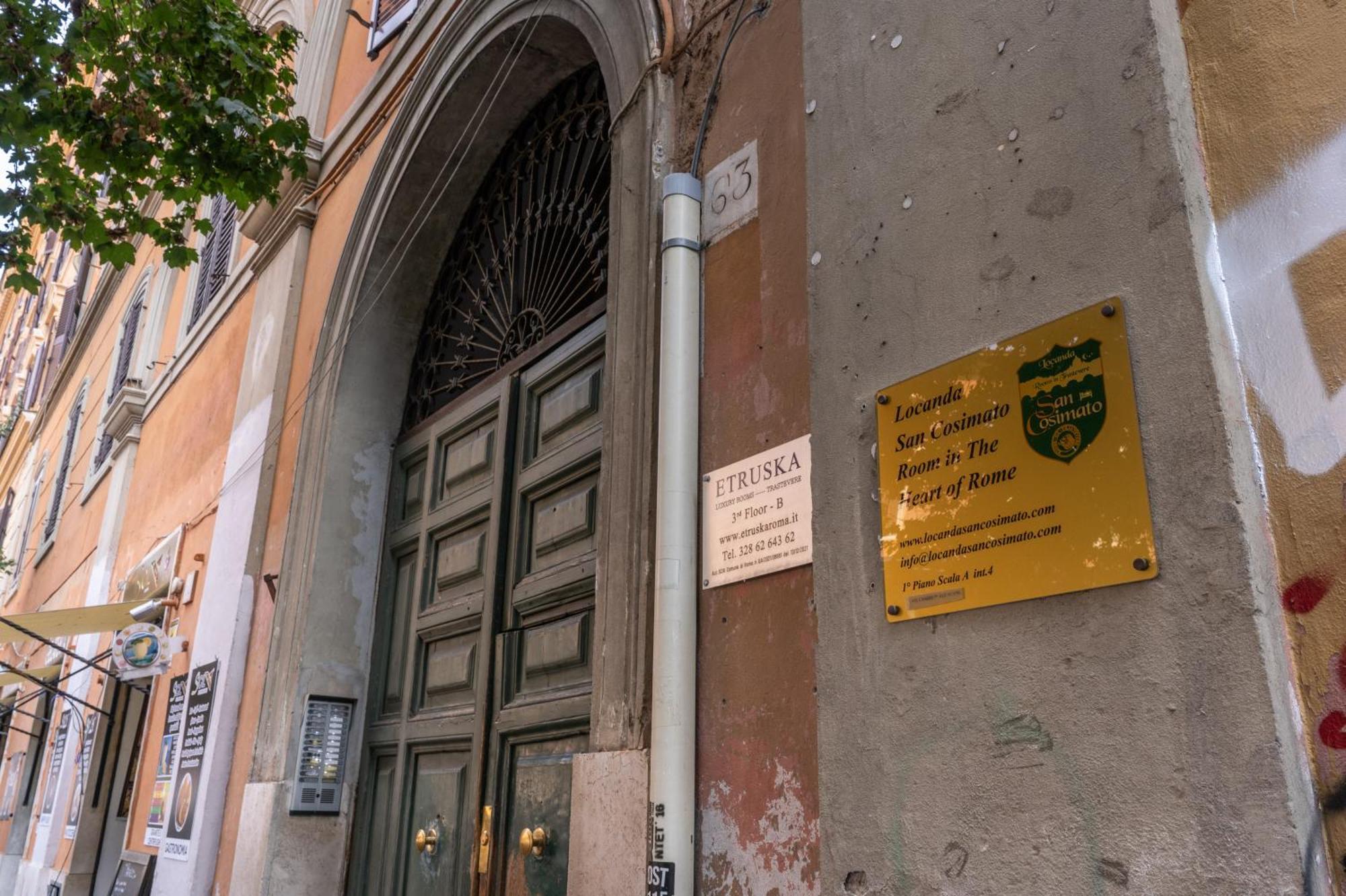 Locanda San Cosimato Róma Kültér fotó